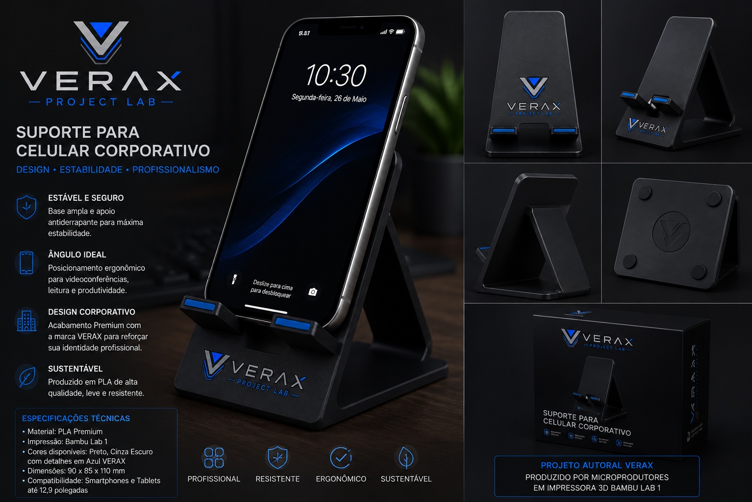 Suporte para Celular Corporativo